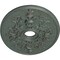 Ekena Millwork Alexa Medallion (Canopies up to 5 5/8"), 30 3/4"W x 21 1/4"H x 3 7/8"ID x 1 5/8"P, Cloud Burst CM21X30ALCBC - alternate 5